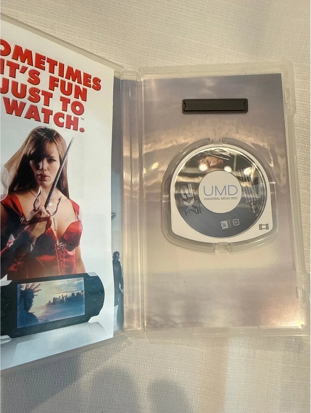PSP UMD Movie Bundle: Behind Enemy Lines, The Mask of Zorro, X2 X-Men United